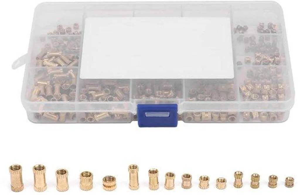 Kit écrous M2 M3 M4 pour maintenance et montage industriel - 450p