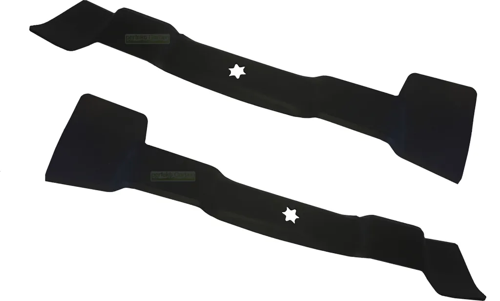 Set 2 Lame 54cm MTD 742-05253 742-05254 | Acciaio 50CrV4 per Piatto 107cm