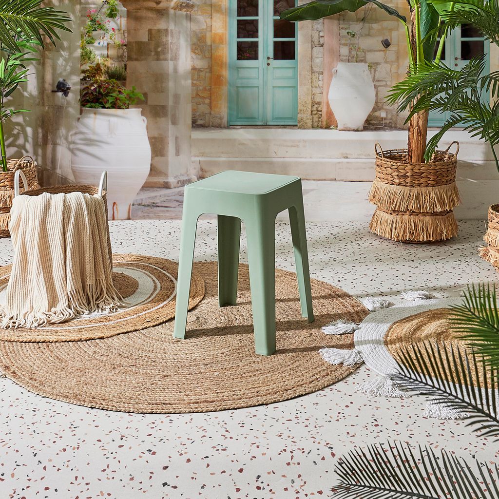 Tabouret Empilable Spectra Vert Image du produit 