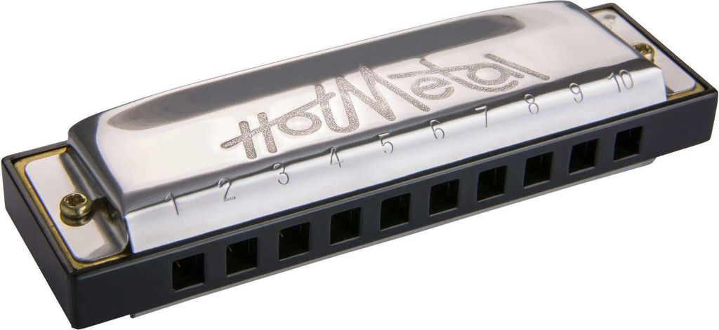 Hohner Hot Metal C Diatonisch Mundharmonika