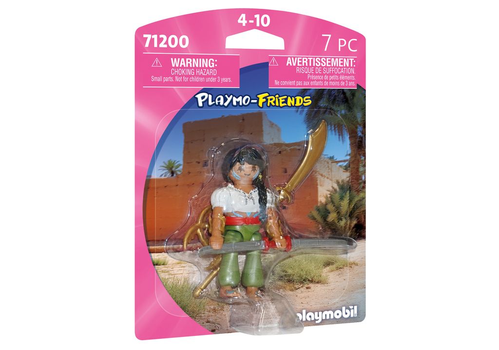 PLAYMOBIL 71200 PLAYMO-Friends KÃ ¤ mpferin, Konstruktionsspielzeug
