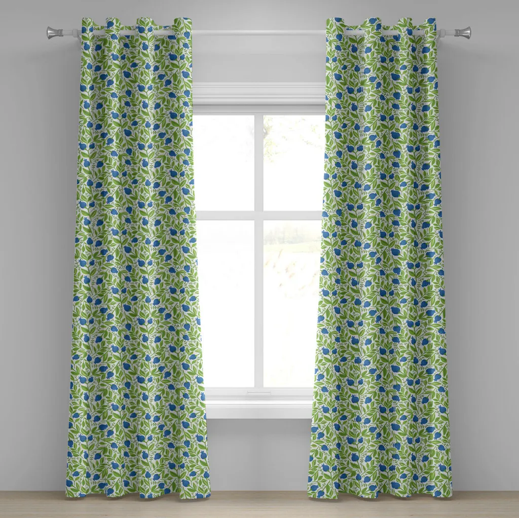 Tende ABAKUHAUS Vivid Leaf Branches 280x245 | Design Moderno Floreale