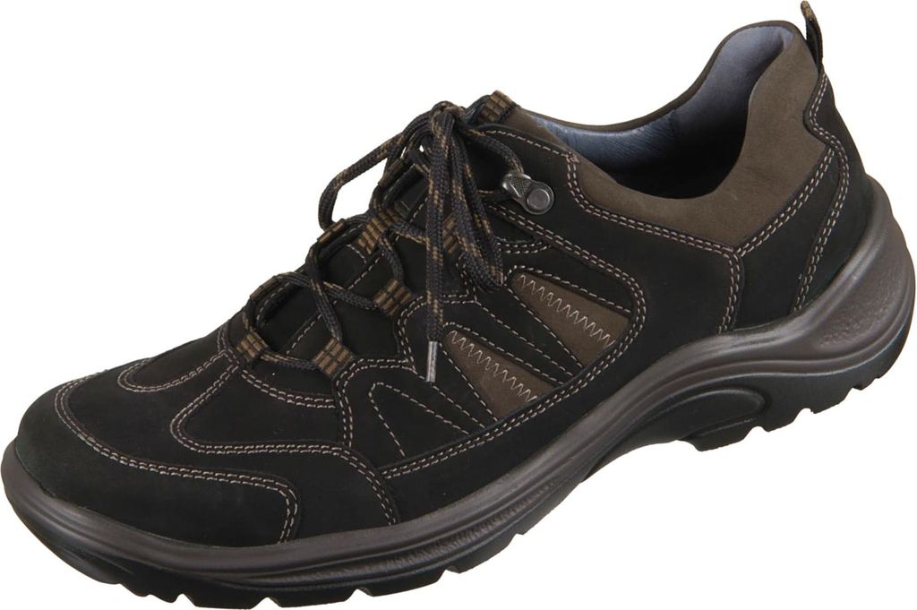 Waldläufer Wanderhalbschuhe Männlich 373834313939 Schwarz 45 EU