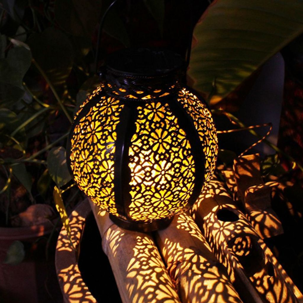 GuKKK Solarlaternen Set 2 Stück - IP65 Wasserdicht Für Garten & Terrasse