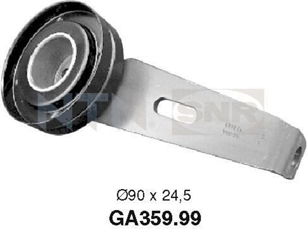 SNR GA359.99 - OE 5751 53 Spannrolle, Keilrippenriemen für Xsara, Ulysse, 306, 406, 806 (221), Expert (224), Expert (222)
