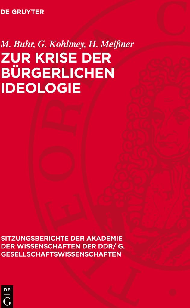Zur Krise der bürgerlichen Ideologie