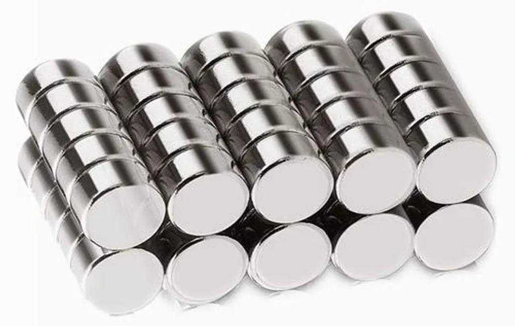 Aimant néodyme 6 mm puissant et discret pour support magnétique - 50 pcs