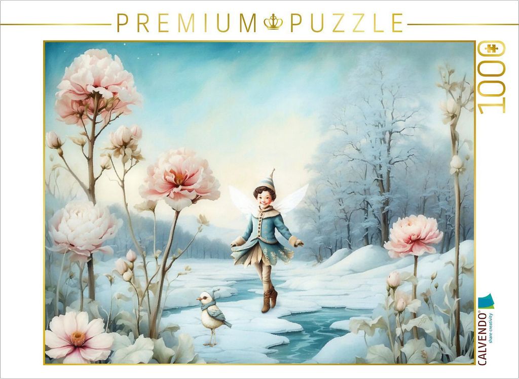 CALVENDO Puzzle Die ersten Blüten | 1000 Teile Lege-Größe 64x48cm Foto-Puzzle für glückliche Stunden