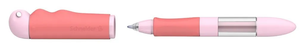 Roller Schneider Base Senso Idéal pour Écriture Longue Rose et Rouge - 4