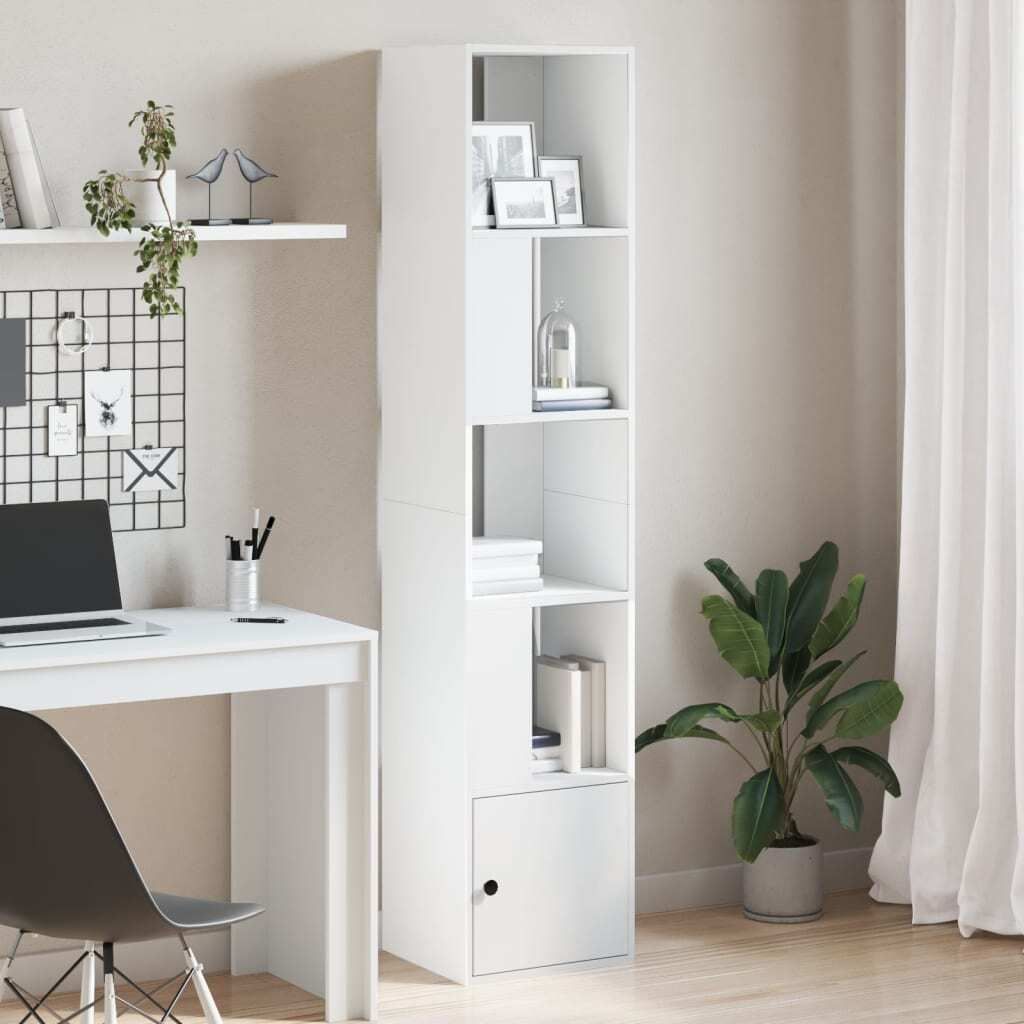 Maison Exclusive - Bücherregal Weiß 40x36x189 cm Holzwerkstoff