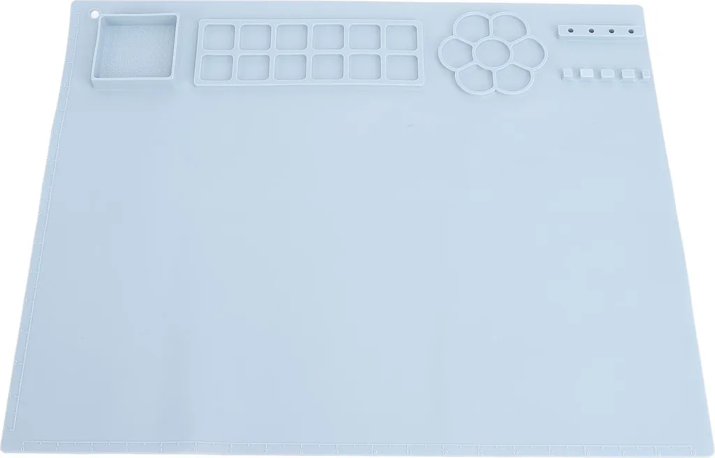 Tappetino artistico in Silicone artigianale con tazza lavabile in