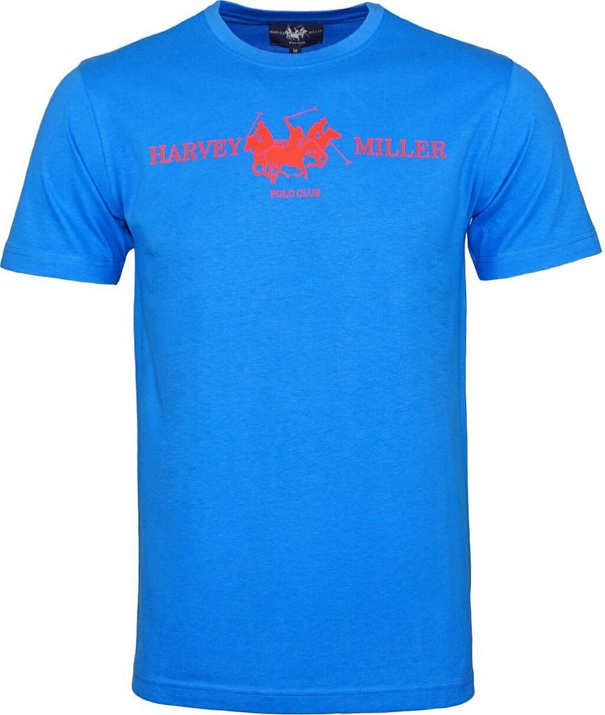 Harvey Miller Polo Club T-Shirt Shortsleeve HM Basic Rundhals