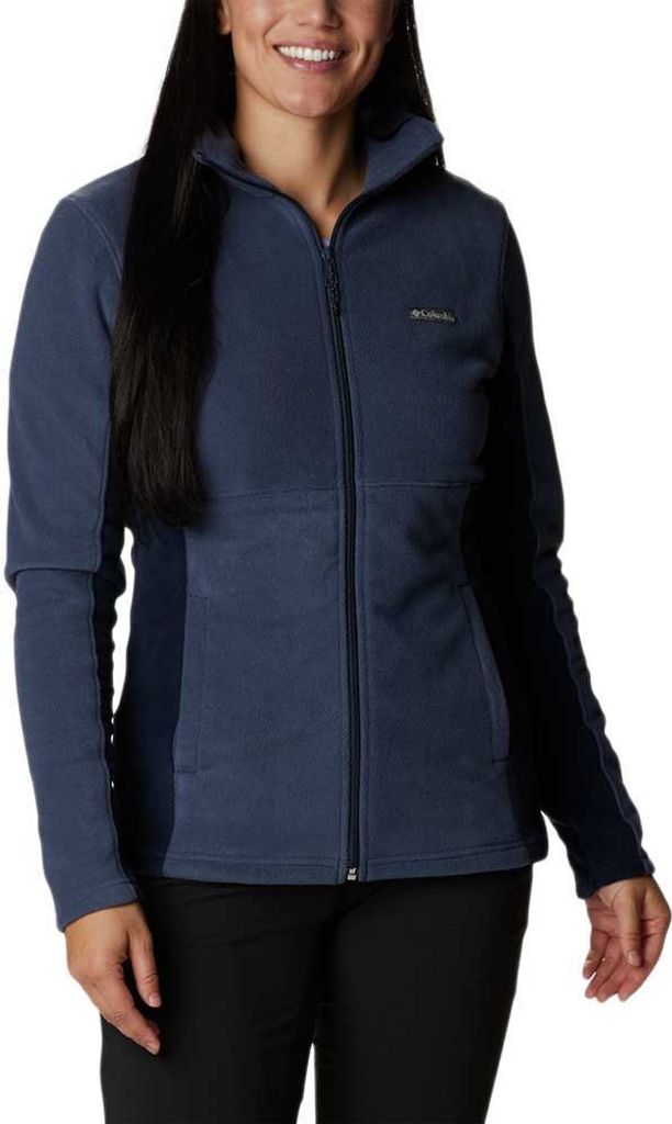 Columbia Basin Trail Iii Fleece Mit Durchgehendem Reißverschluss Blau XS Frau Blau XS