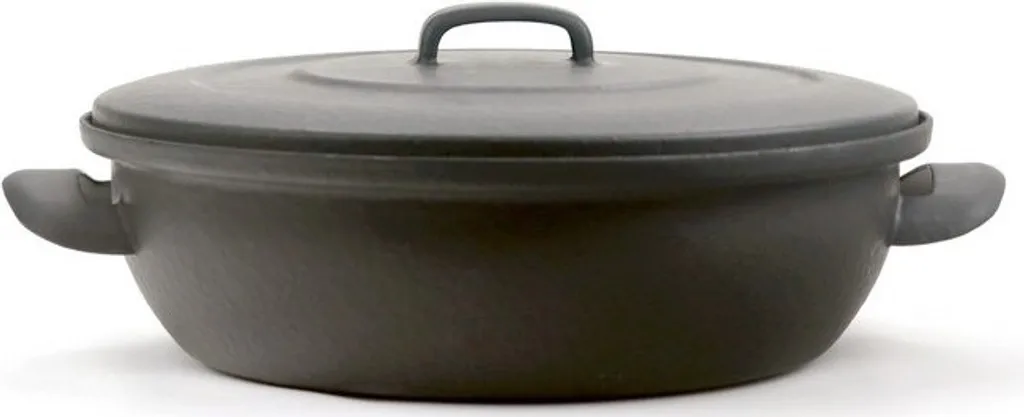 Pirofila Rotonda con Coperchio BSE 28 cm - Teglia da Forno Professionale
