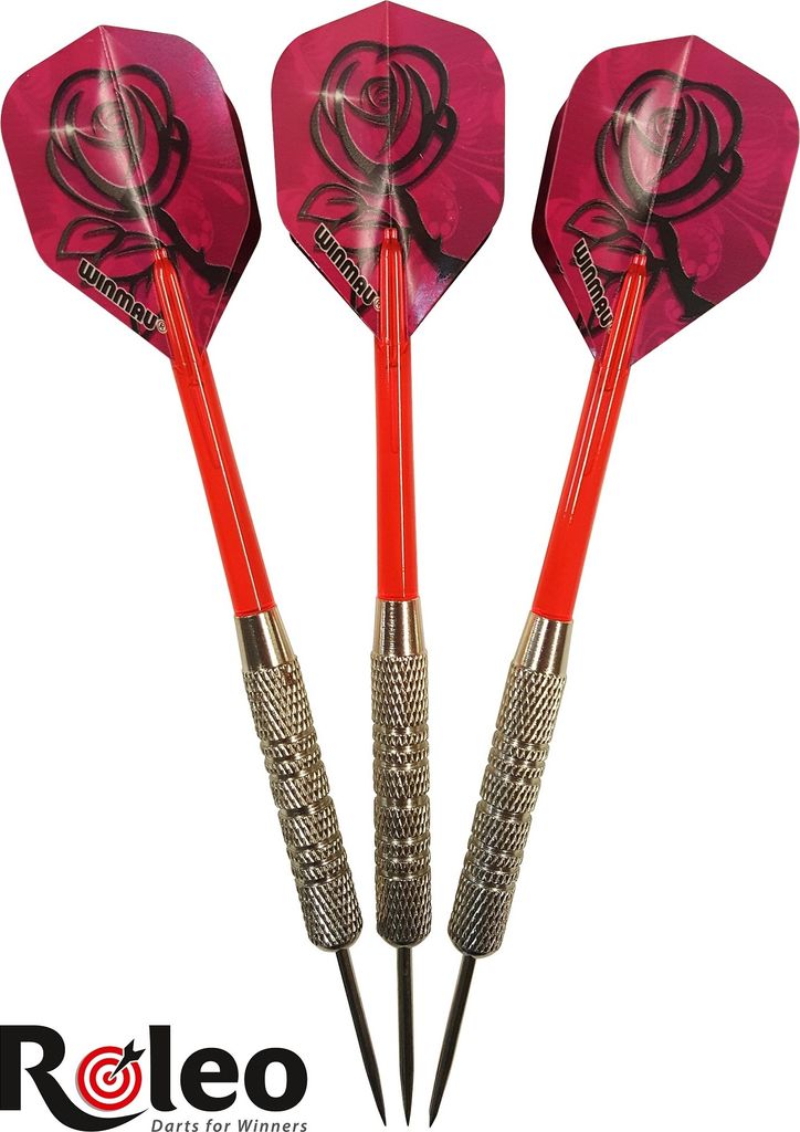 Steeldart Pfeile R-4 - 17g inkl. Dartbox - Ideal für Frauen