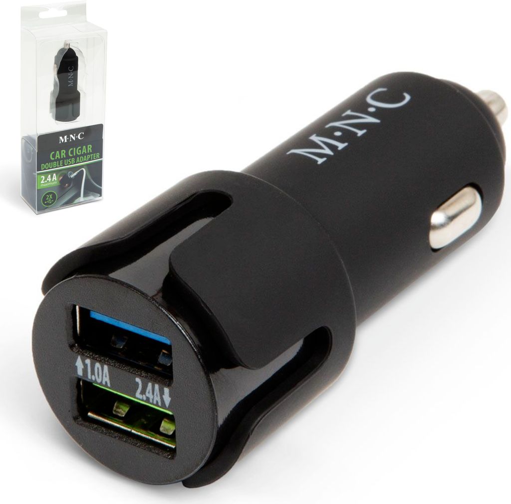 Autoladegerät 12V und 24V - 2x USB A - Autoladegerät USB - USB Autoladegerät 2 Ports - Autoladegerät - Zigarettenanzünder USB Ladegerät Auto ...