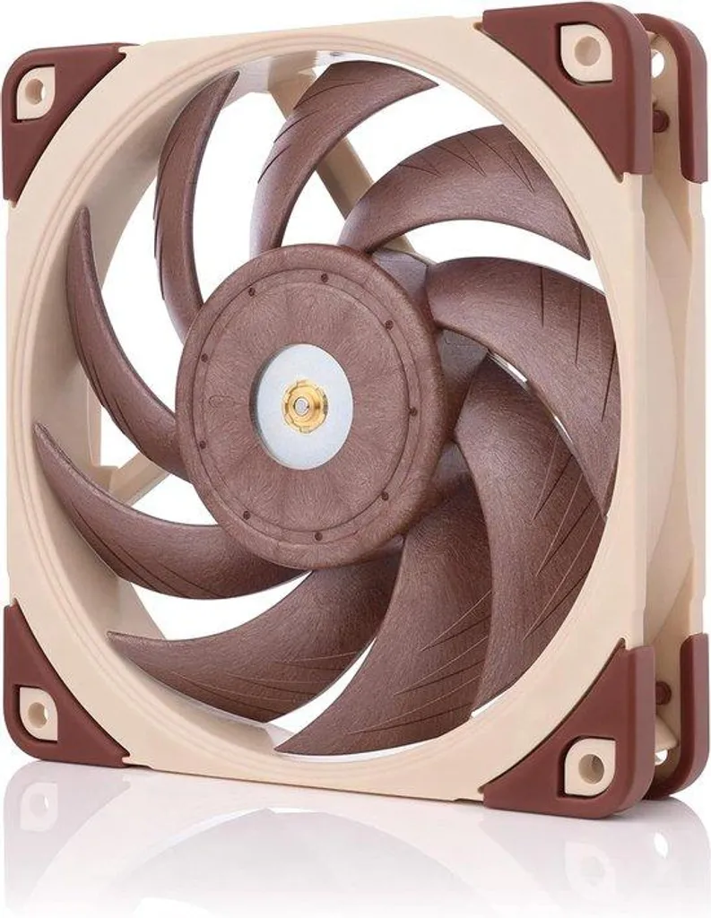 Ventilateur de Boîtier 120 mm Stiller PWM Marron pour PC Silencieux