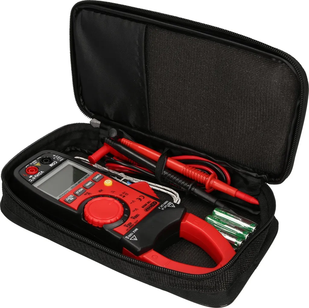 Pince ampèremétrique digitale 1000A KS Tools - Pack complet de mesure - 5
