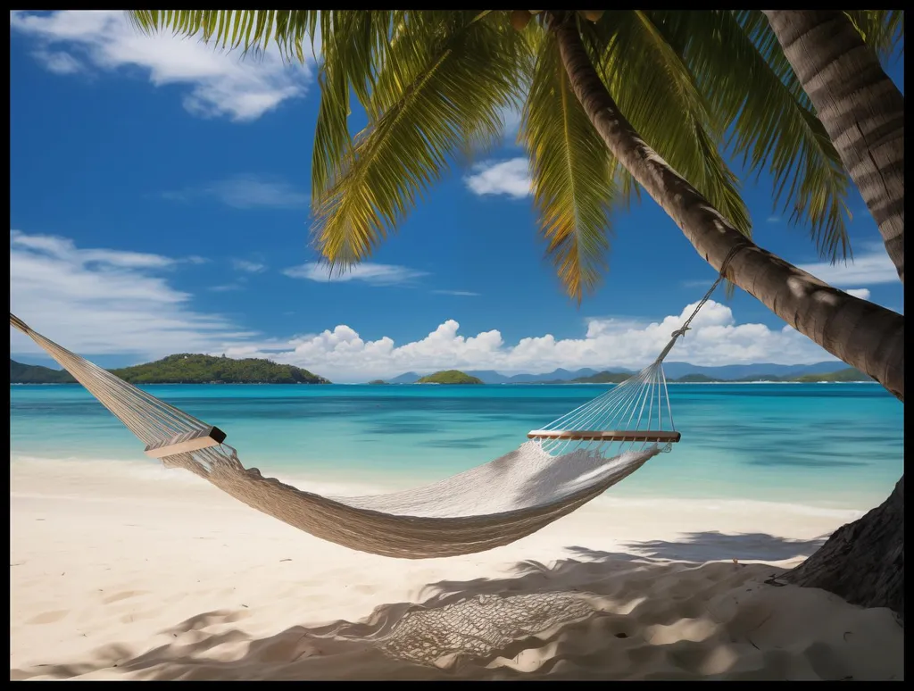 Poster 100x75cm Fuga Paradisiaca - Ricordi d'Estate sulla tua Parete - 2