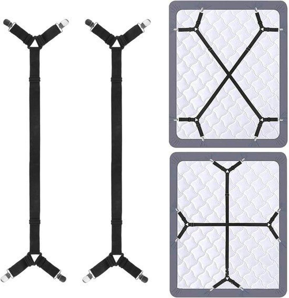 Sangles de fixation élastiques réglables, 60-270 cm, avec Image du produit 