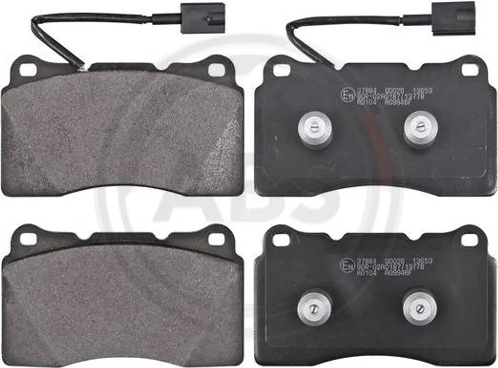 Plaquettes de frein A.B.S. 37884 pour Giulietta - Réf OE 77365490