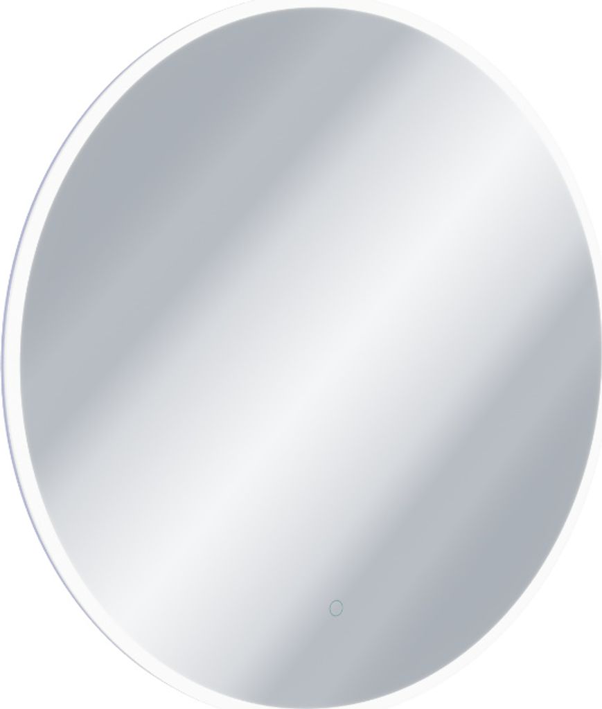 Excellent | Badspiegel Lumiro - 60 cm - rund - LED-Beleuchtung - mit Heizmatte und Touch-Steuerung