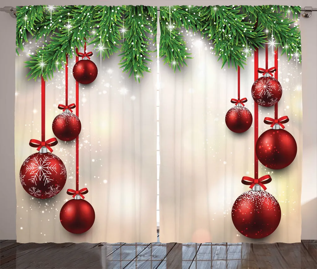Tenda Rustica Natale ABAKUHAUS - Trasforma il tuo Soggiorno