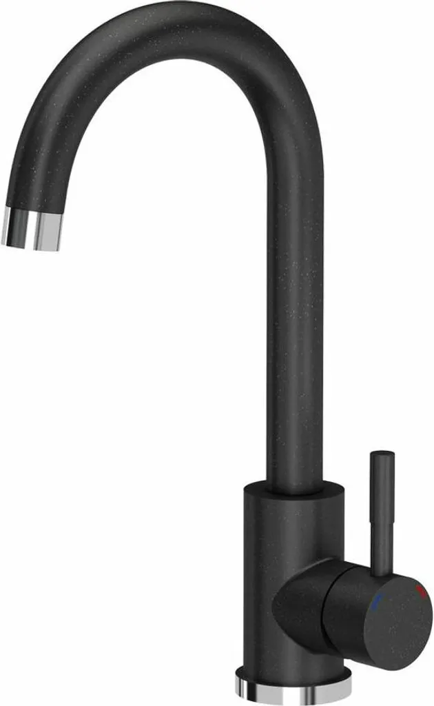 Rubinetto da cucina, nero opaco