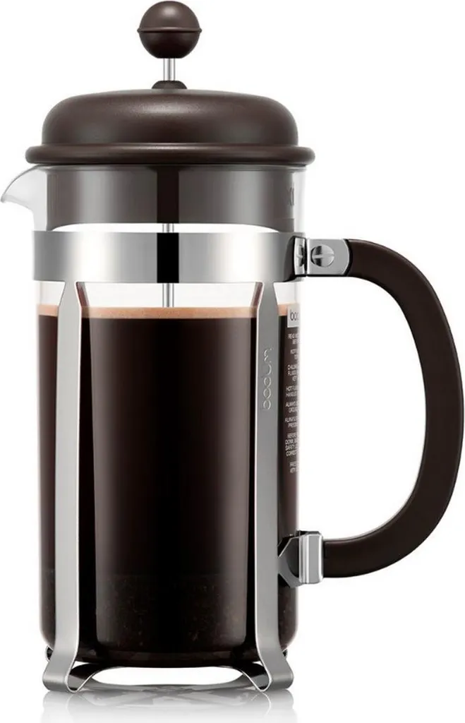 Cafetière Bodum 8 tasses en verre borosilicate marron 1L - 1918-451BTR