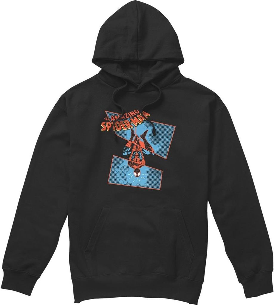 Spider-Man - "Spidey Senses Tingling" Kapuzenpullover für Herren TV4707 (S) (Schwarz)