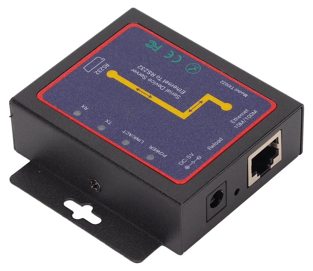 Connecter un Port RS232 au Réseau Ethernet avec Adaptateur RJ45 IP210