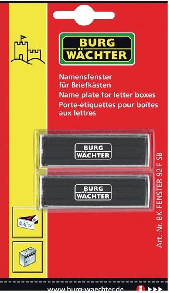 Namenschilder fuer Briefkasten SB Obrázek produktu 