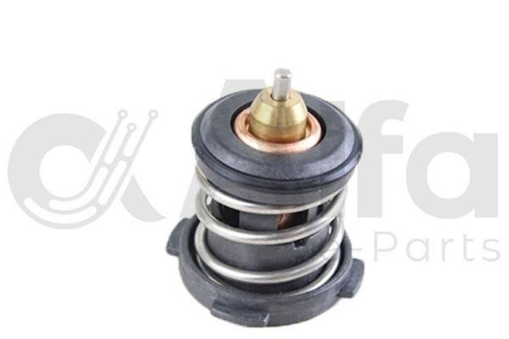 Alfa e-Parts Thermostat Kühlmittel 87°C für VW Golf VII Schrägheck (5G1, BQ1, BE1, BE2) Polo Schrägheck (6R1, 6C1) TIGUAN (5N) Golf VII Variant