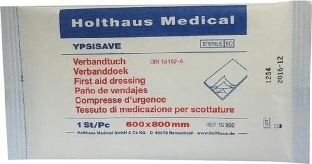 Holthaus Medical Ypsisave Verbandtuch 60 x 80 cm steril, 1 Produktbild 