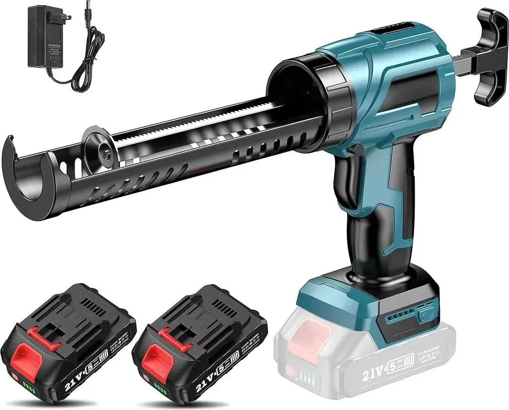 Pistolet à colle 4 vitesses avec 2 piles rechargeables longue autonomie