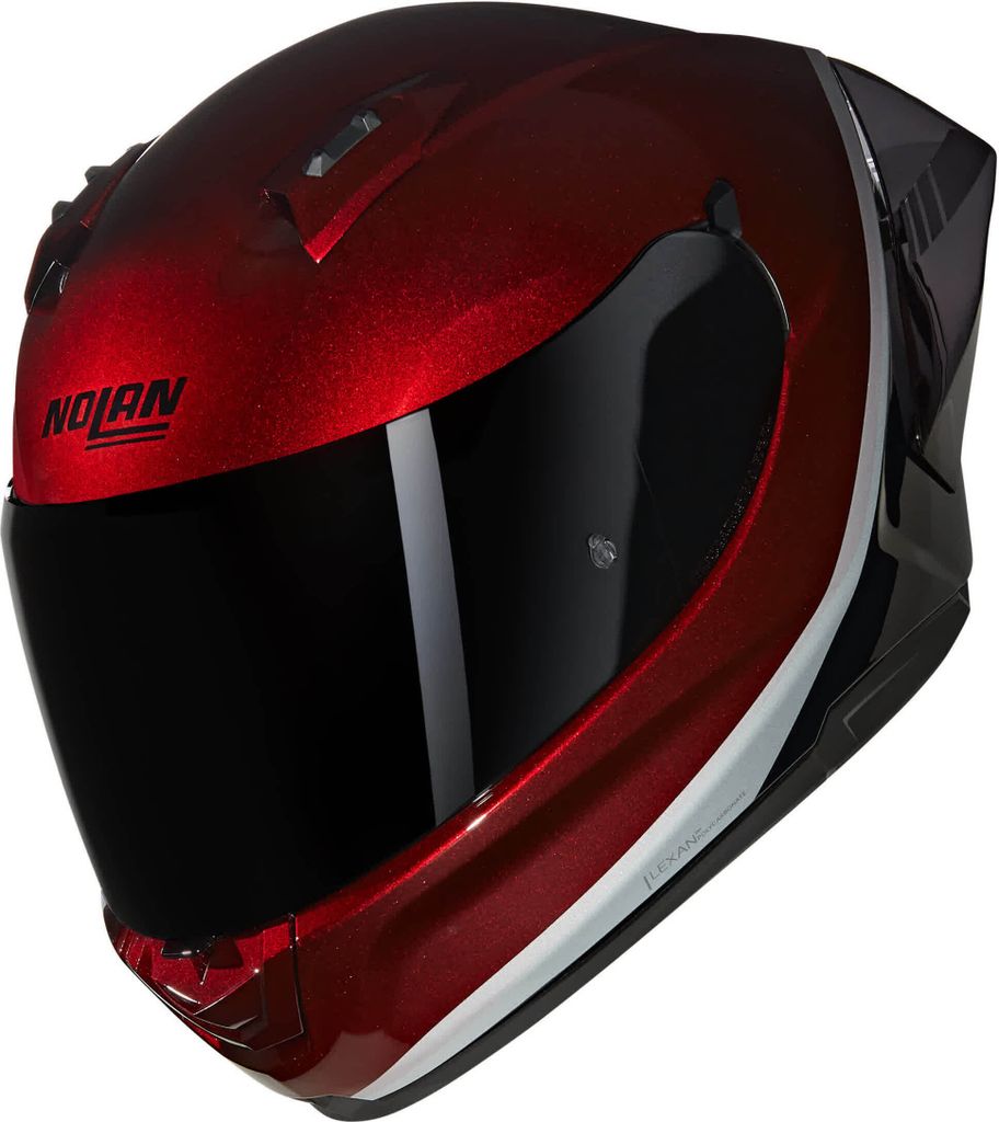 Nolan N60-6 Sport Verniciatura Speciale Helm, rot/schwarz/grau, 2XL (64)