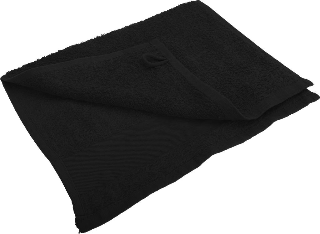 SOLS Island Handtuch, Badetuch (30cm x 50 cm) PC367 (Einheitsgröße) (Schwarz)