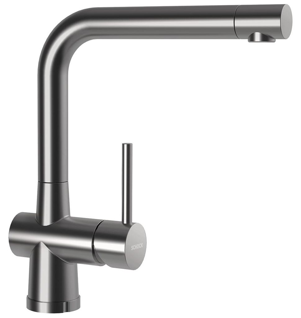 Schock Laios W Edelstahl massiv - 517005EDM Hochdruckarmatur