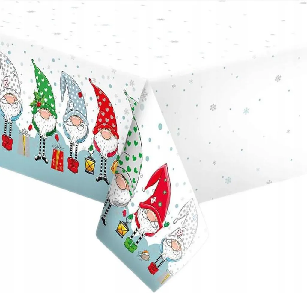 Tovaglia Natalizia in Carta 120x180 cm Nani | Acquista Online Offerta