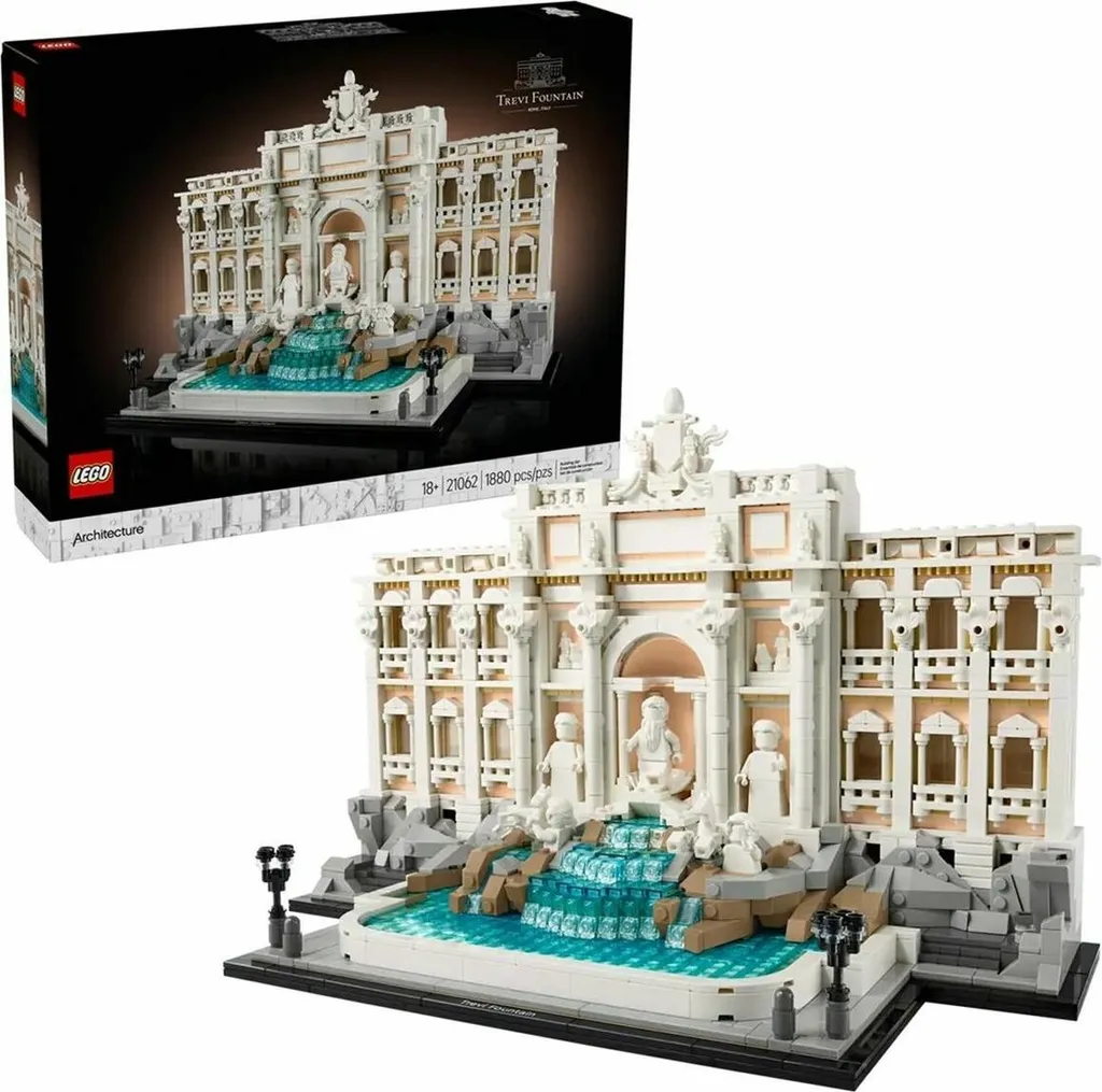 Construisez la Fontaine de Trevi LEGO 21062 pour une Pause Créative