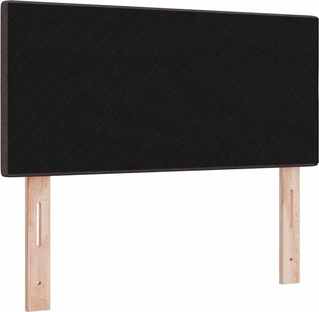 vidaXL Kopfteil mit Kopfteil Dunkelbraun 100 cm Kunstleder