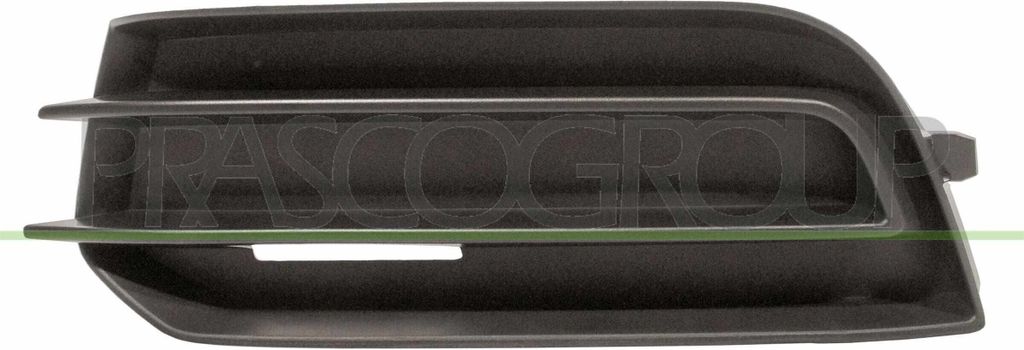 PRASCO Lüftungsgitter Grill Stoßfänger für AUDI A1 Schrägheck (8X1, 8XK) Schwarz