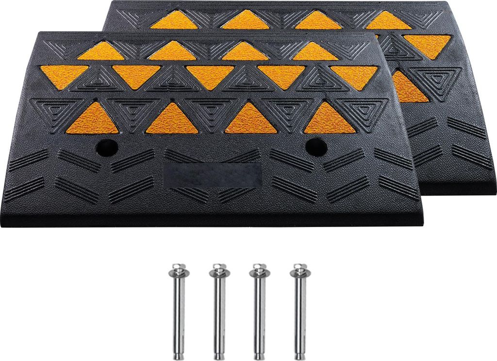 SucceBuy Rampe de trottoir en caoutchouc, lot de 2, hauteur Image du produit 