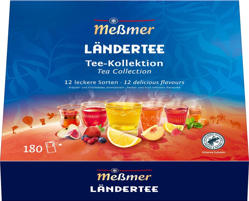 Meßmer Tee Ländertee Collection Box 108555 180St