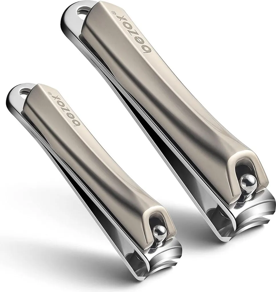 Coupe-ongles pro pour pieds et mains lot de 2 idéal soins à domicile