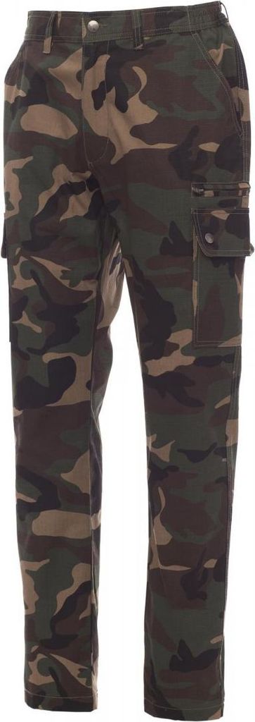Herren Sommer Hose Stretch "FOREST/SUMMER" - Payper Tarnfarbe XS