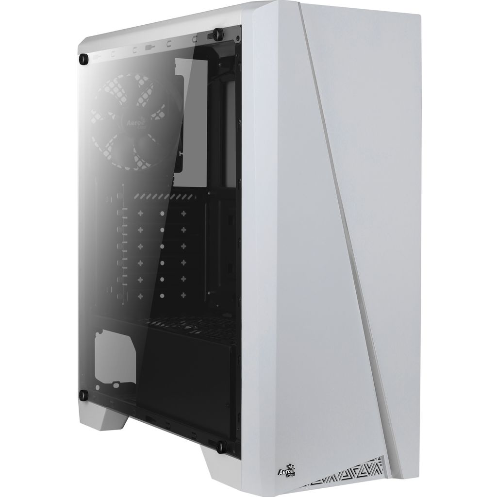 Aerocool Cyclon, Midi Tower, PC, Weiß, ATX, micro ATX, Produktbild 