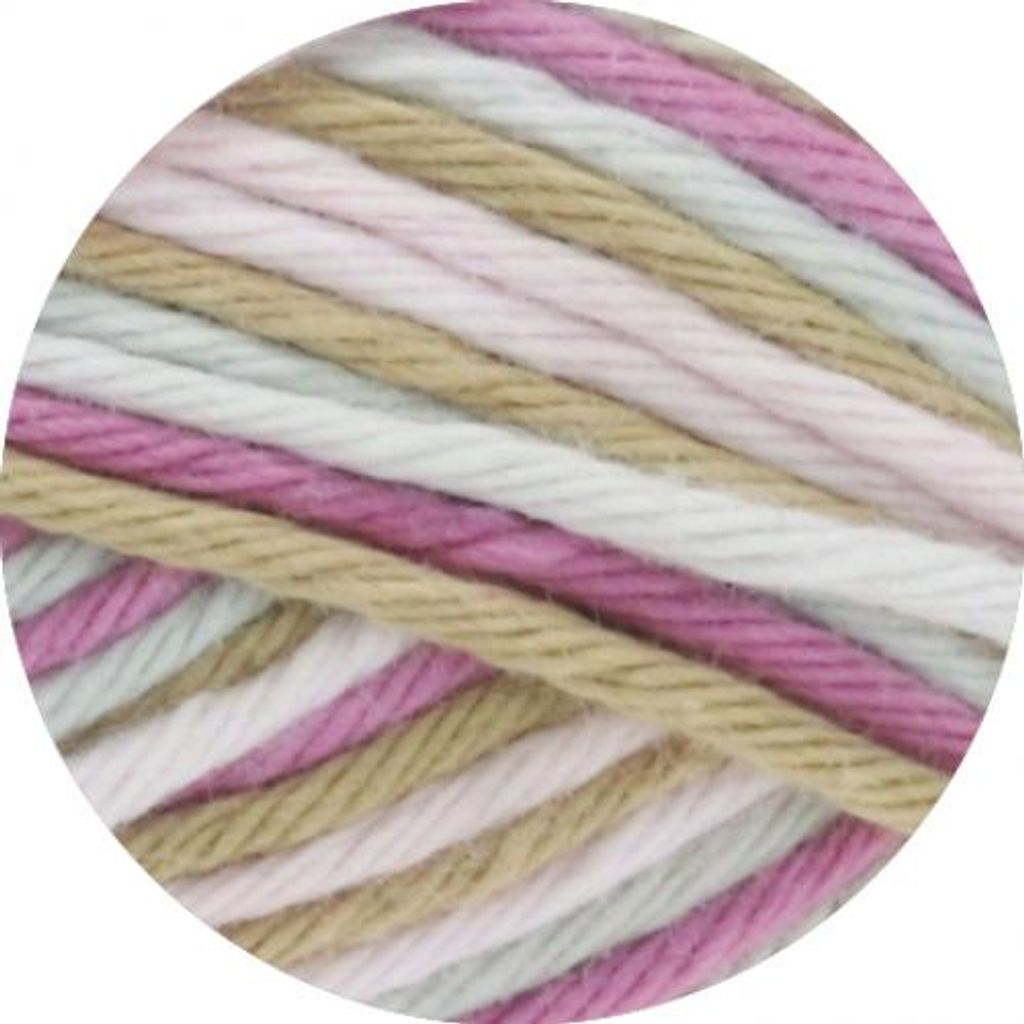 Lana Grossa – Star 0101 Lilla – Gomitolo 50g In Puro Cotone – Per Maglia E Uncinetto, Ideale Per Cucina E Accessori