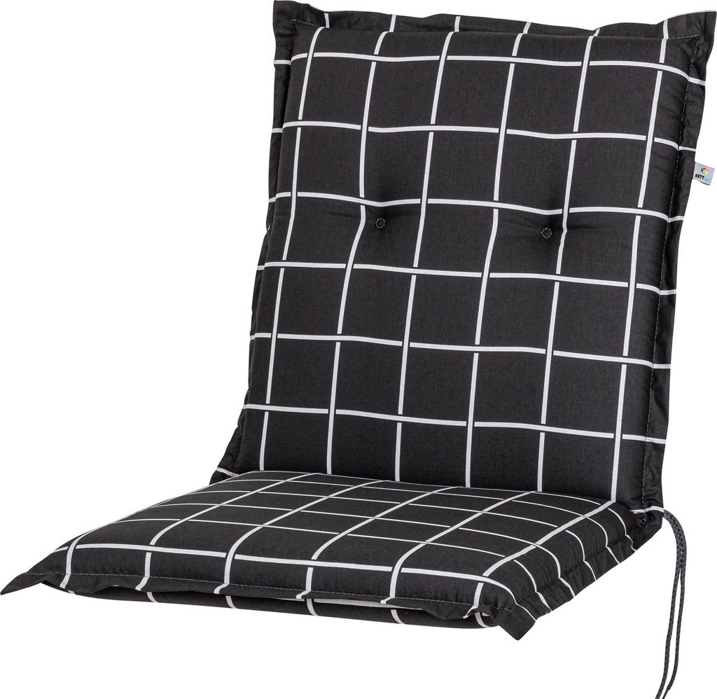 Auflage Niederlehner Milano 2398 anthrazit-grau 102x49x6 cm KETTtex
