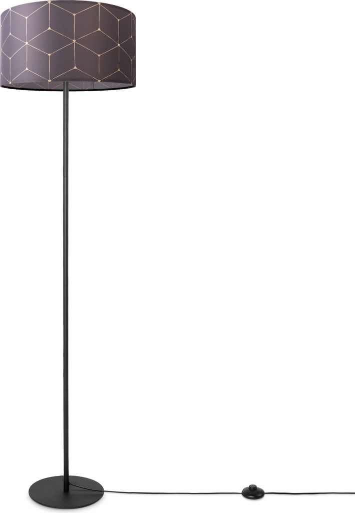 Stehlampe Wohnzimmer Modern E27 Leselampe Stehleuchte Stativ Retro Lampenschirm
